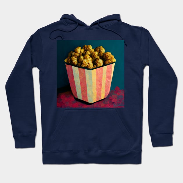 Caramel Popcorn Bucket Hoodie by yayor